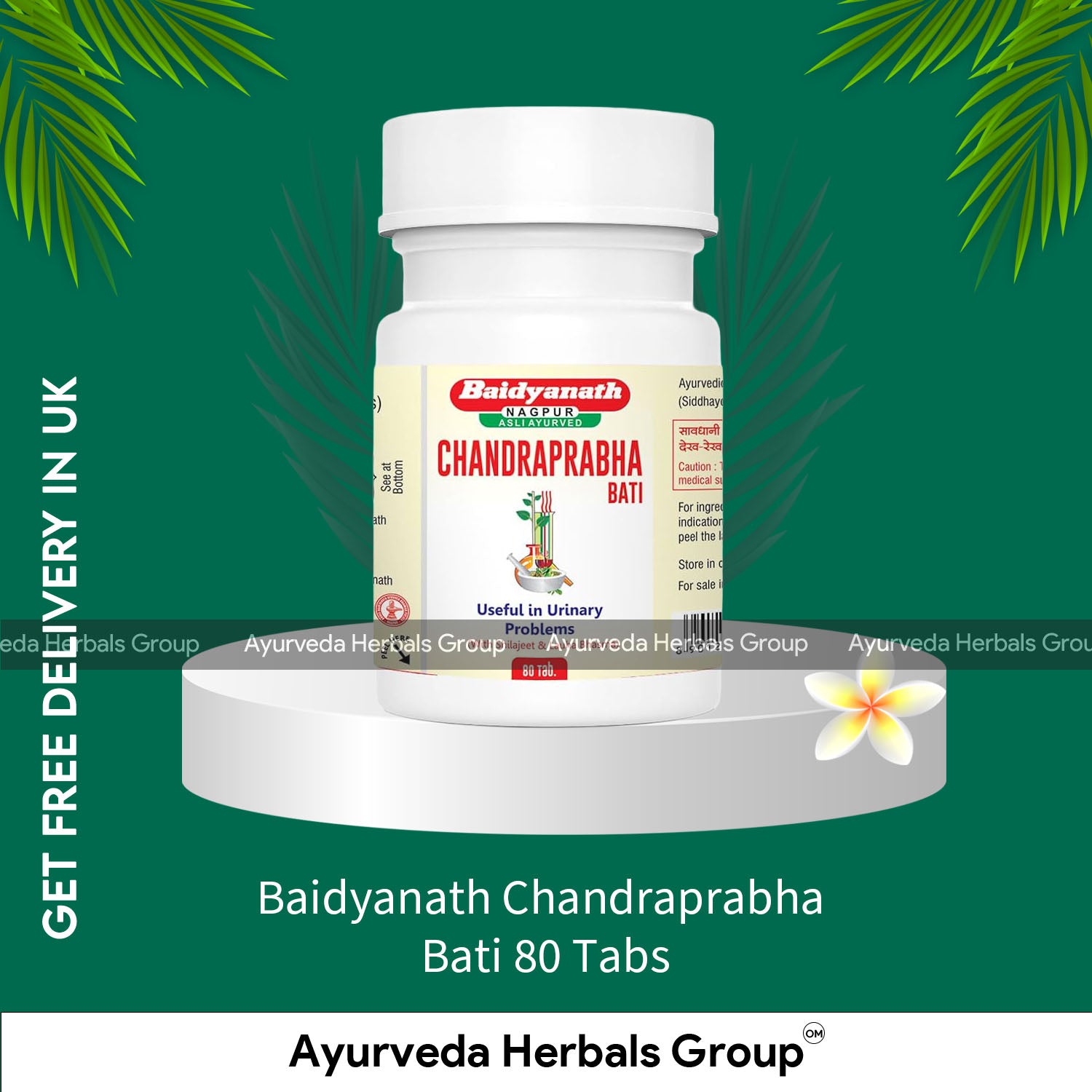 Baidyanath Chandraprabha Bati 80 Tabs