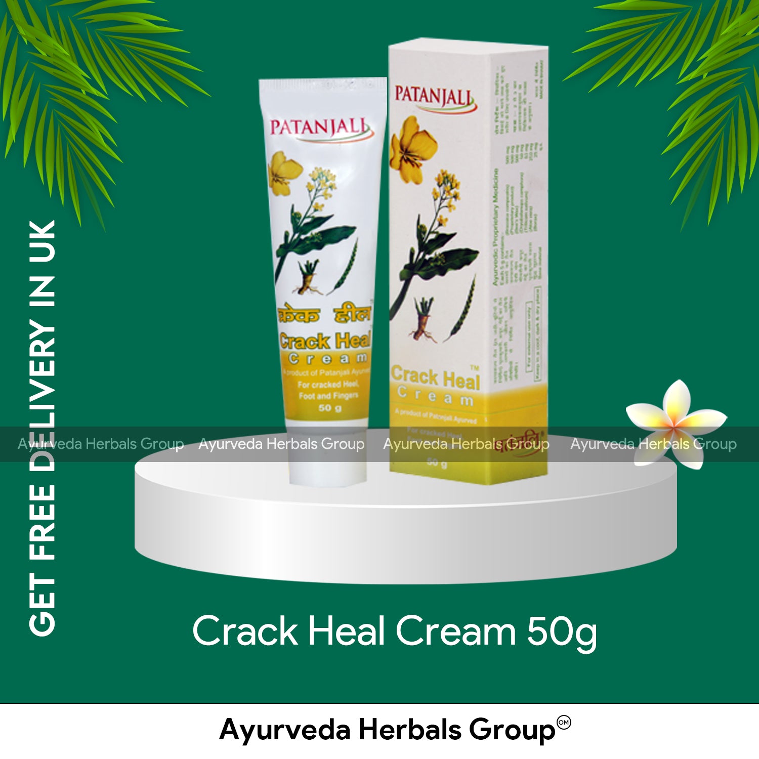 Patanjali Crack Heal Cream 50g