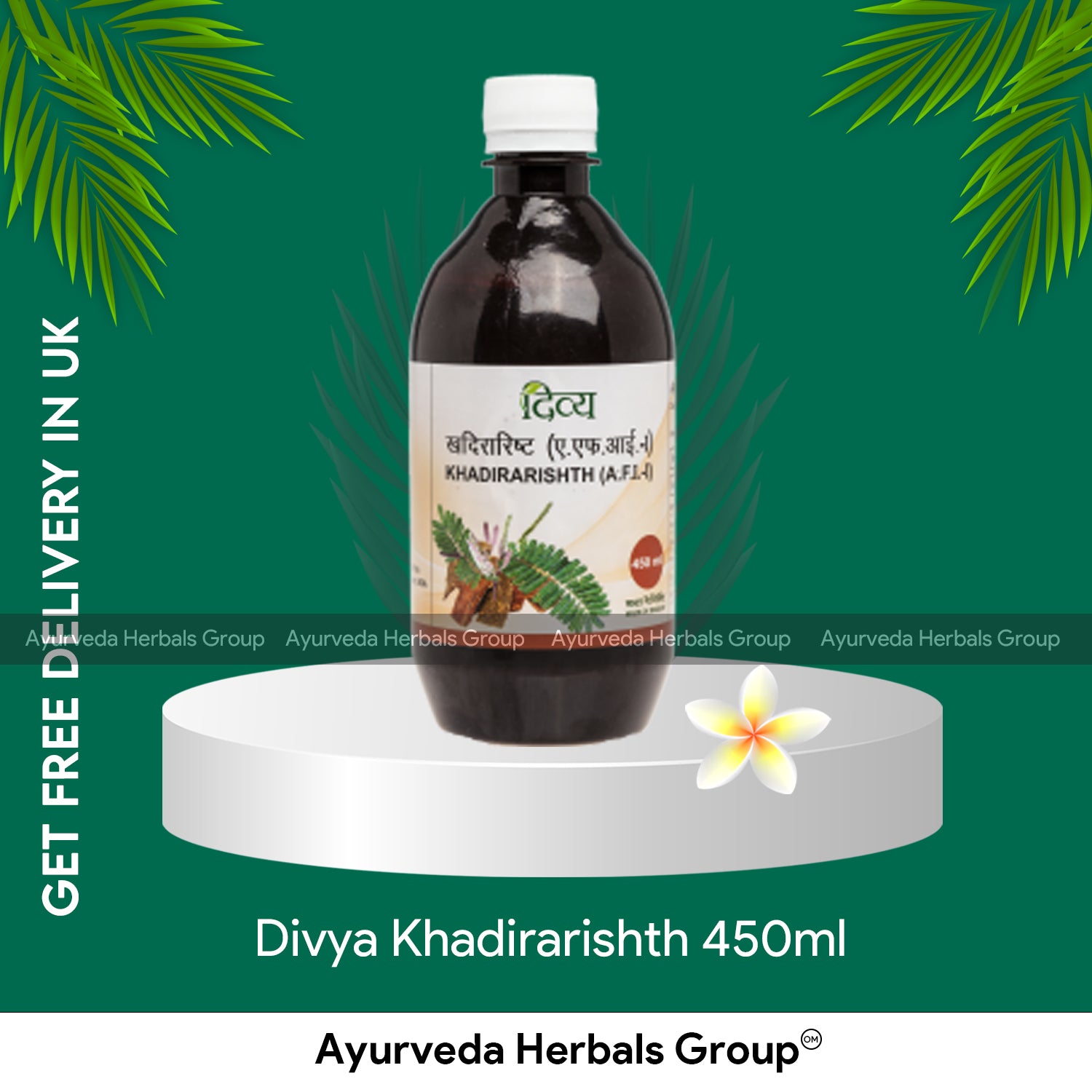 Patanjali Divya Khadirarishth 450ml