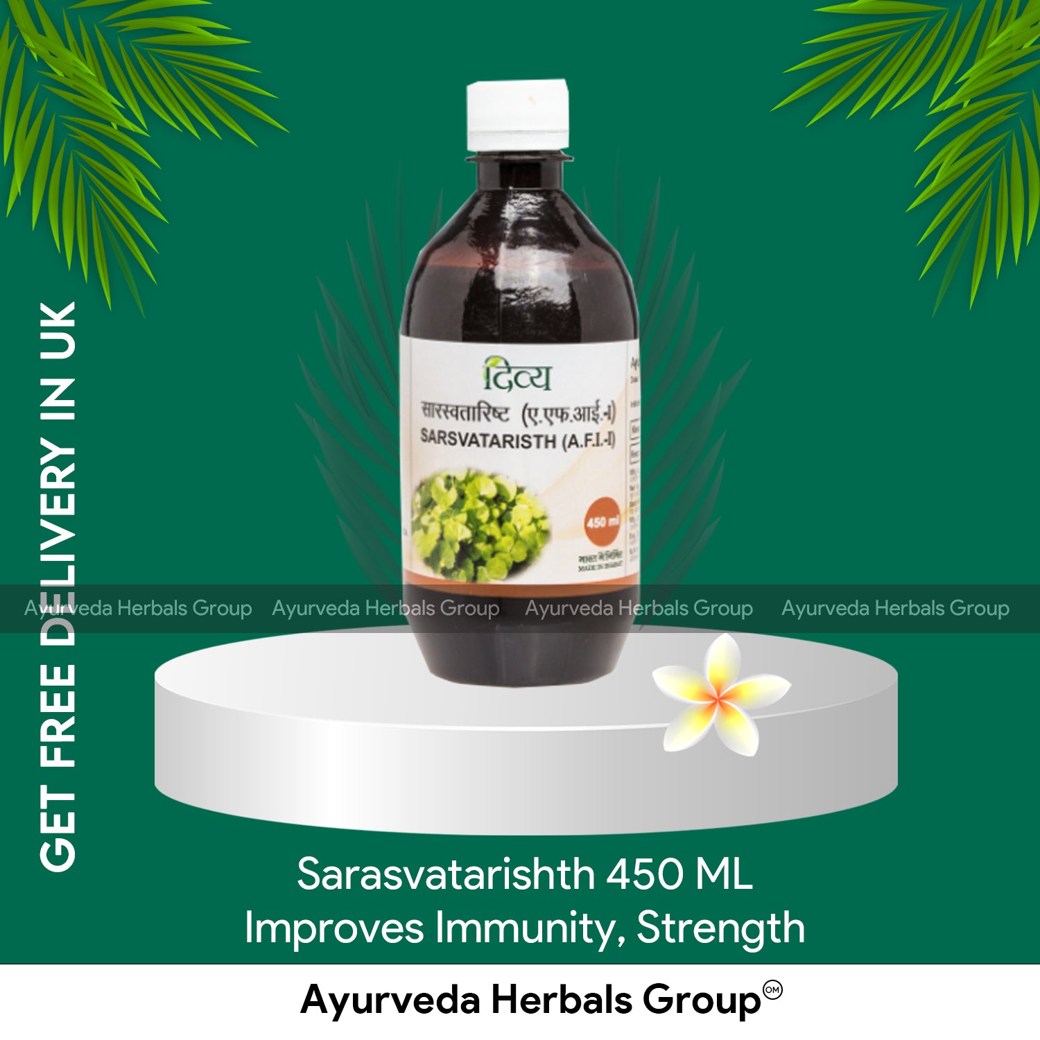 Patanjali SARSVATARISTH Sarasvatarishth 450 ML