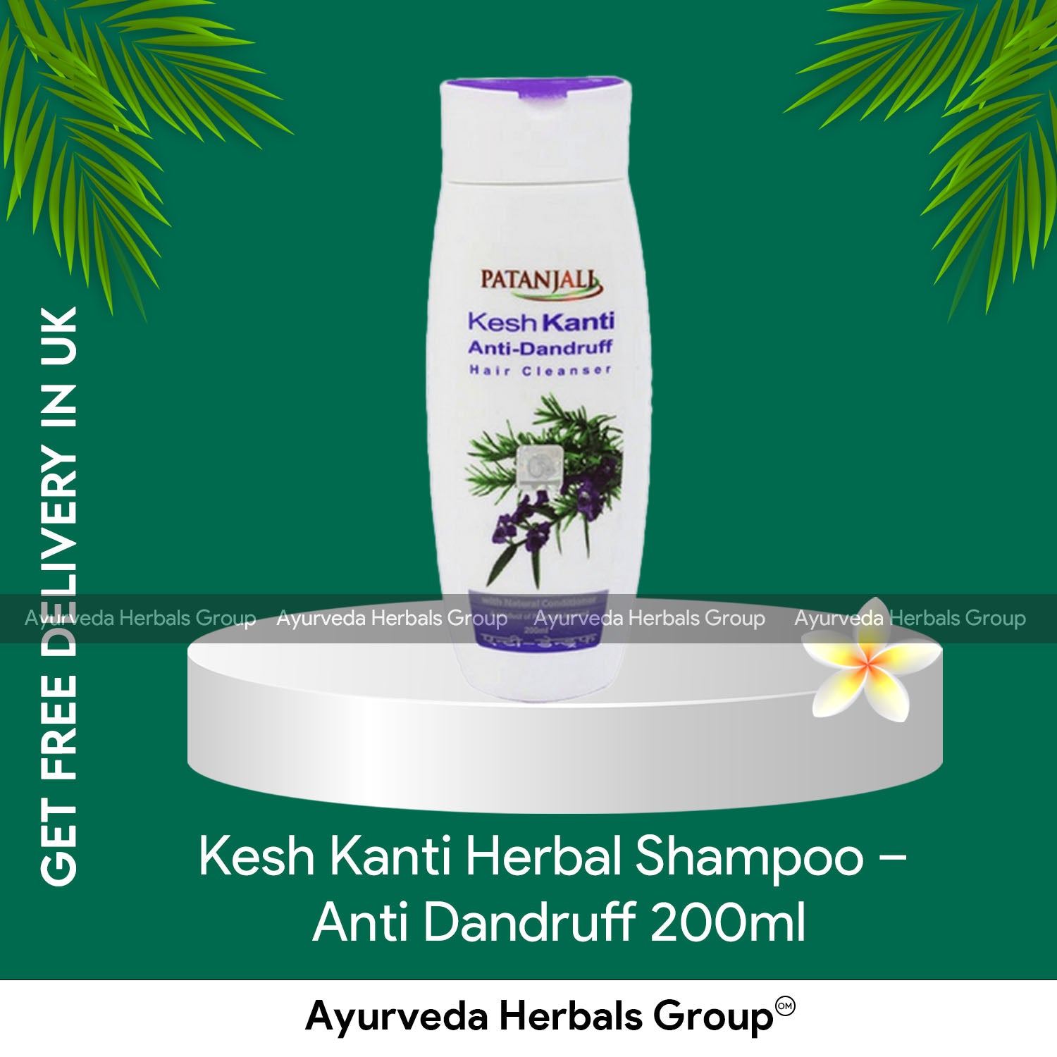 Patanjali Kesh Kanti Herbal Shampoo – Anti Dandruff  200ml