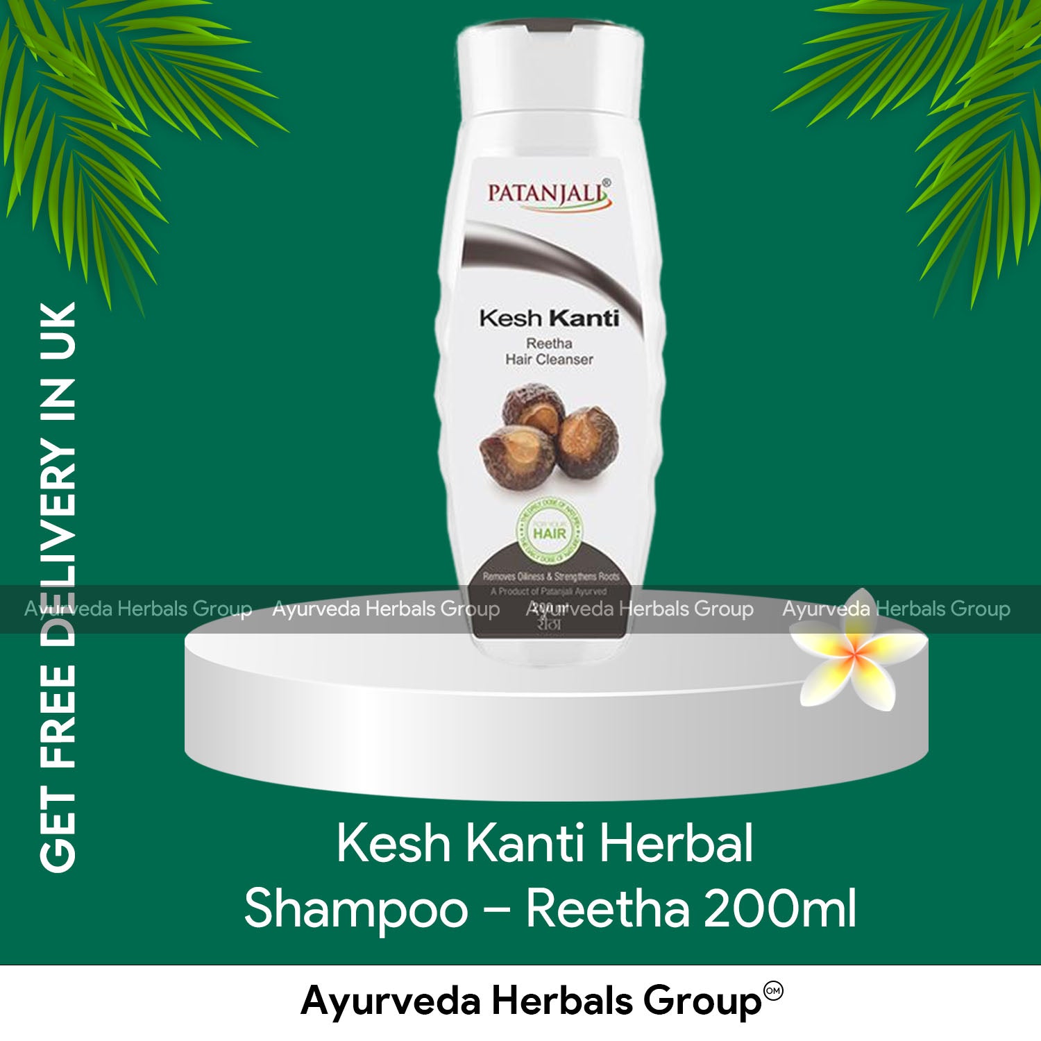 Patanjali Kesh Kanti Herbal Shampoo – Reetha  200ml