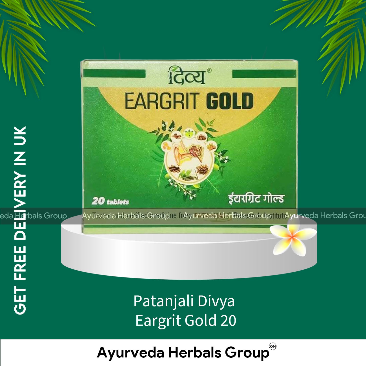 Patanjali Divya Eargrit Gold 20