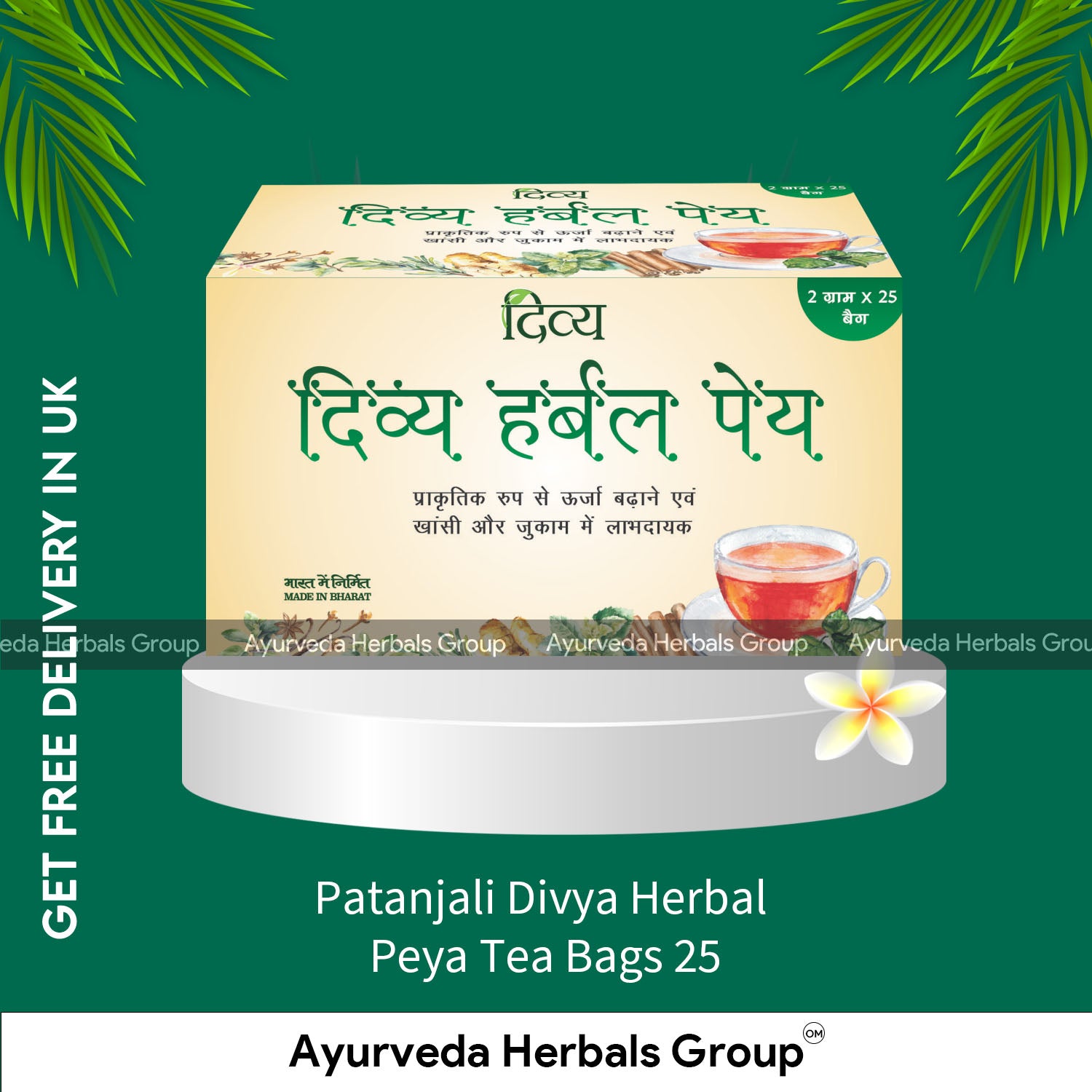 Patanjali Divya Herbal Peya Tea Bags 25.