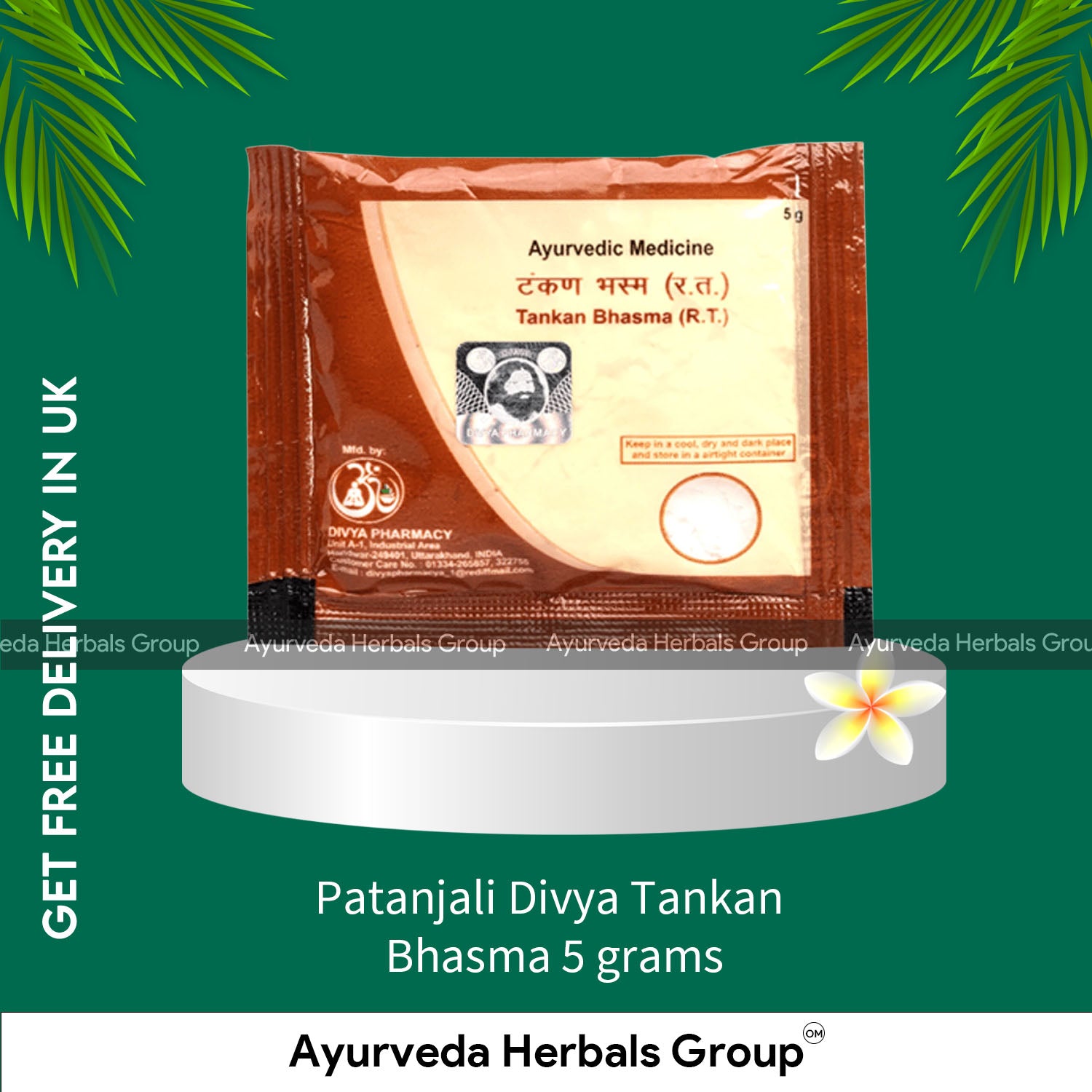 Patanjali Divya Tankan Bhasma 5 grams