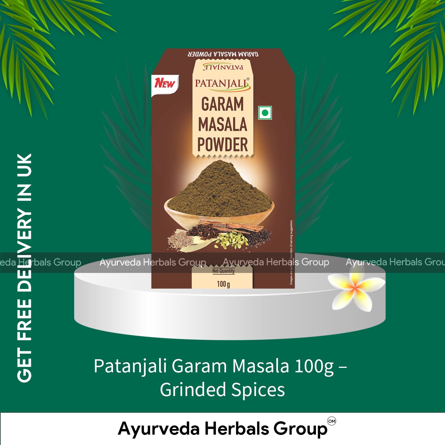 Patanjali Garam Masala 100g - Grinded Spices