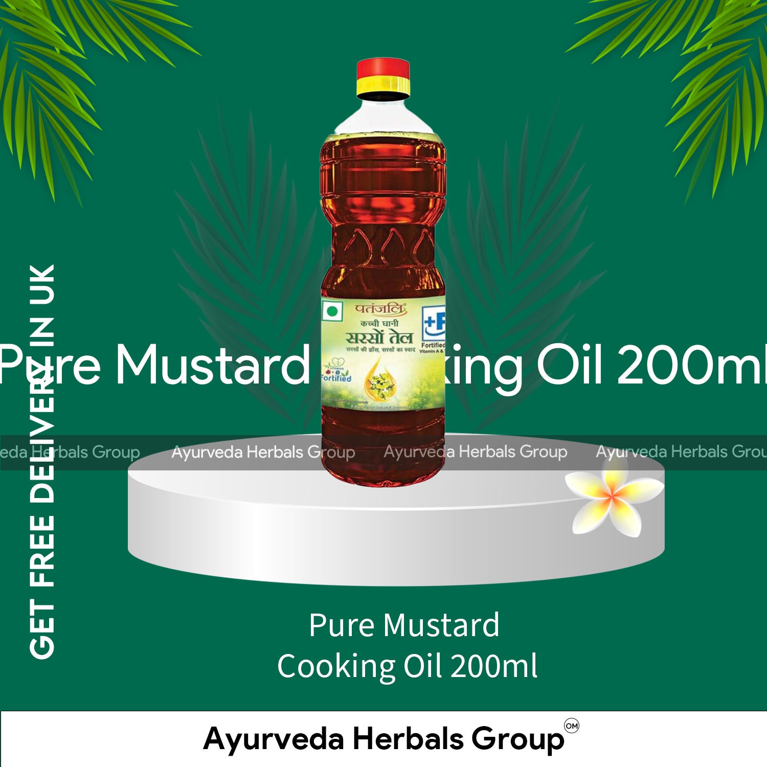 Pure Mustard Cooking Oil 200ml