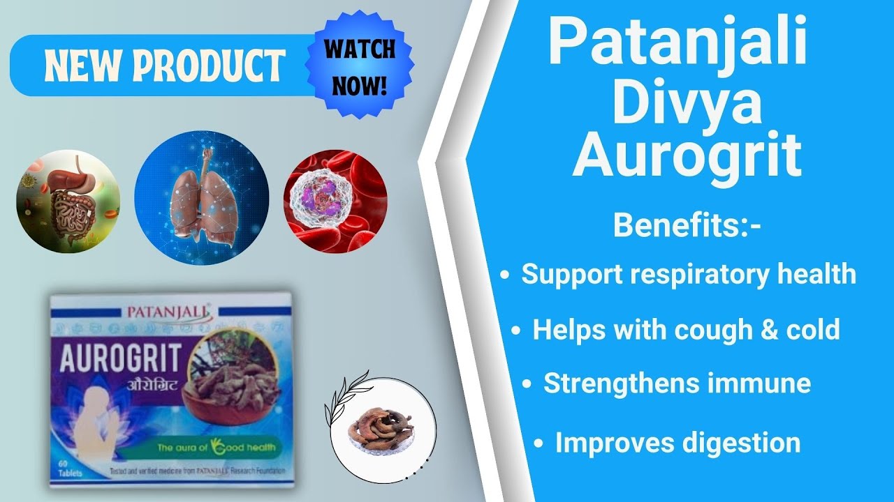 Patanjali Aurogrit 60Tabs