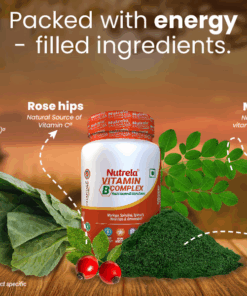 Patanjali Nutrela Vitamin B Complex with Spirulina, Moringa +