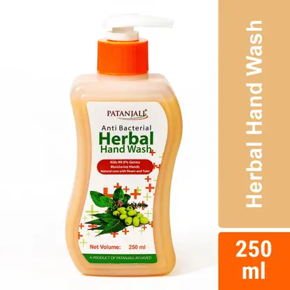 Patanjali Herbal Anti Bacteril Handwash  Refill Bottle 250ml