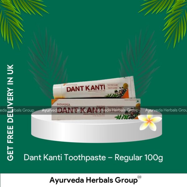 Patanjali Dant Kanti Natural Toothpaste Oral Health Care 100g