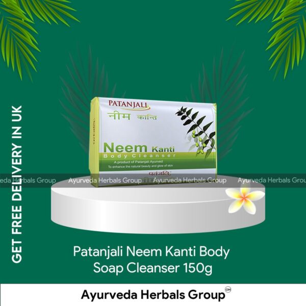 Patanjali Neem Kanti Body Soap Cleanser 150g