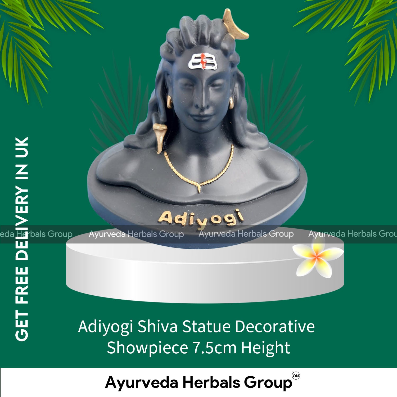 Adiyogi Shiva Statue Decorative Showpiece 7.5cm Height