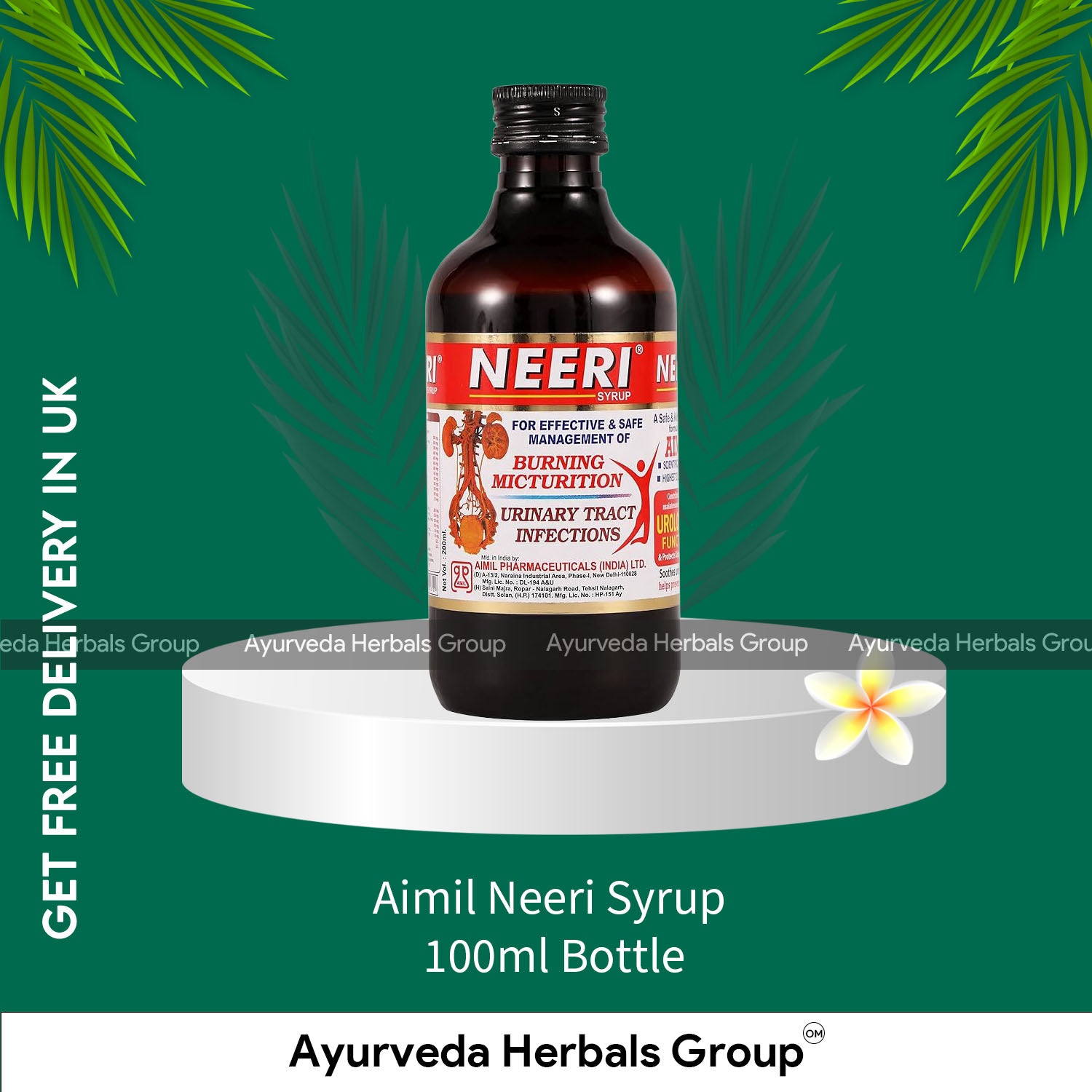 Aimil Neeri Syrup 100ml Bottle