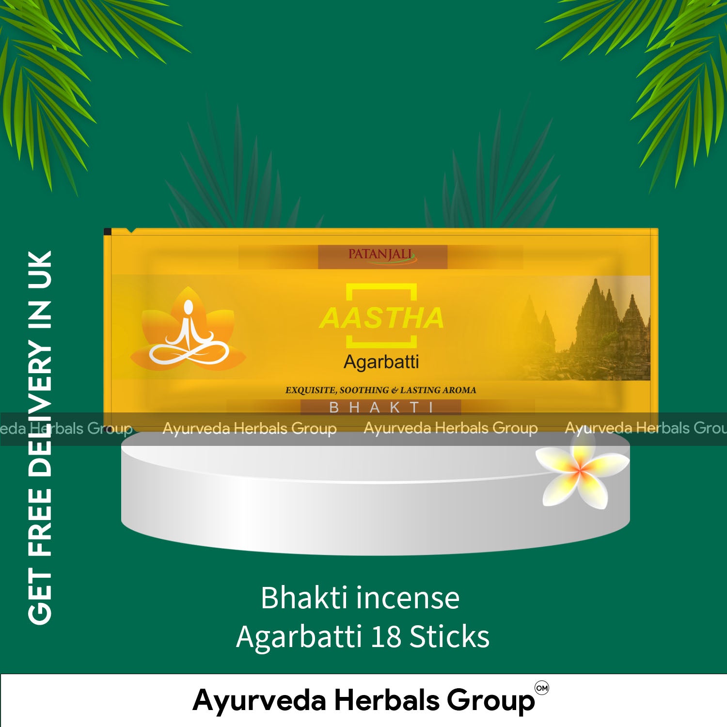 Bhakti incense Agarbatti 18 Sticks