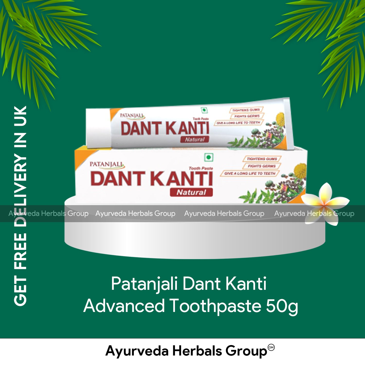 Patanjali Dant Kanti Advanced Toothpaste 50g