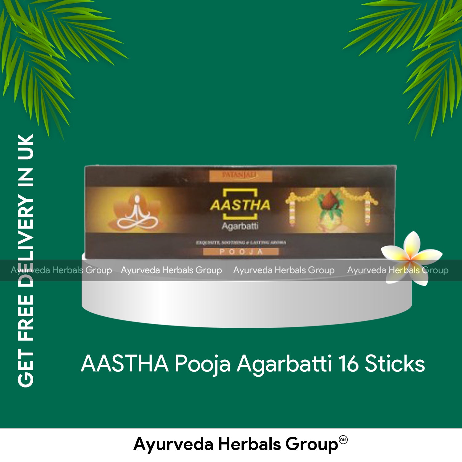 Patanjali AASTHA Pooja Agarbatti 16 Sticks