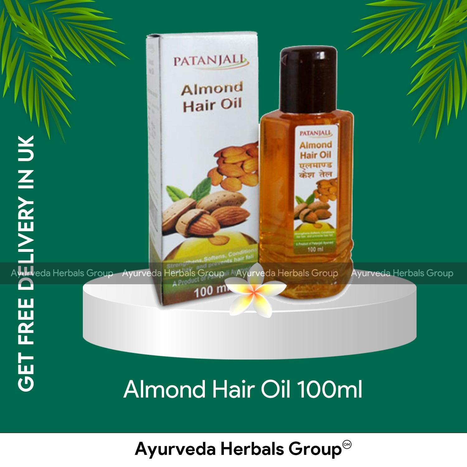 Patanjali Almond Hair Oil 100ml