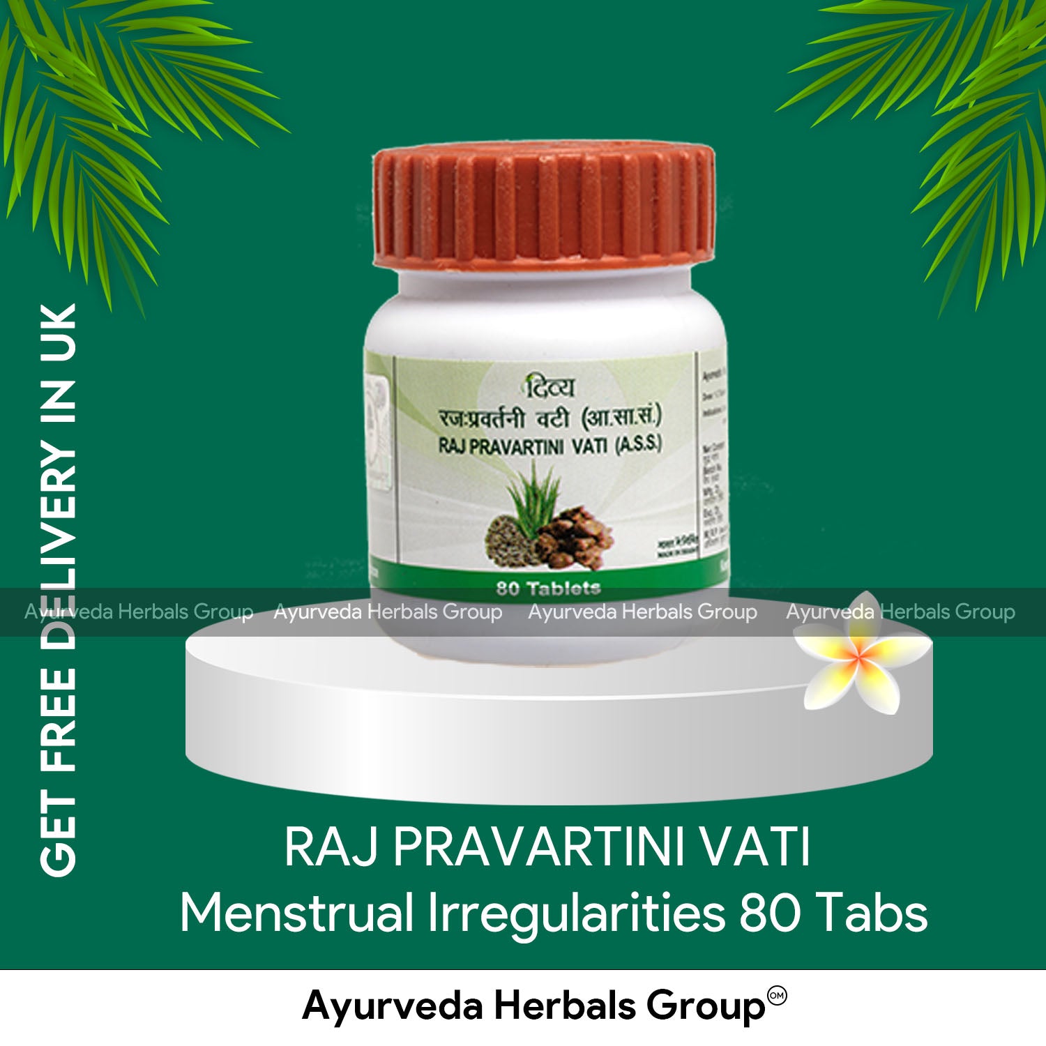 Patanjali RAJ PRAVARTINI VATI 80 Tabs