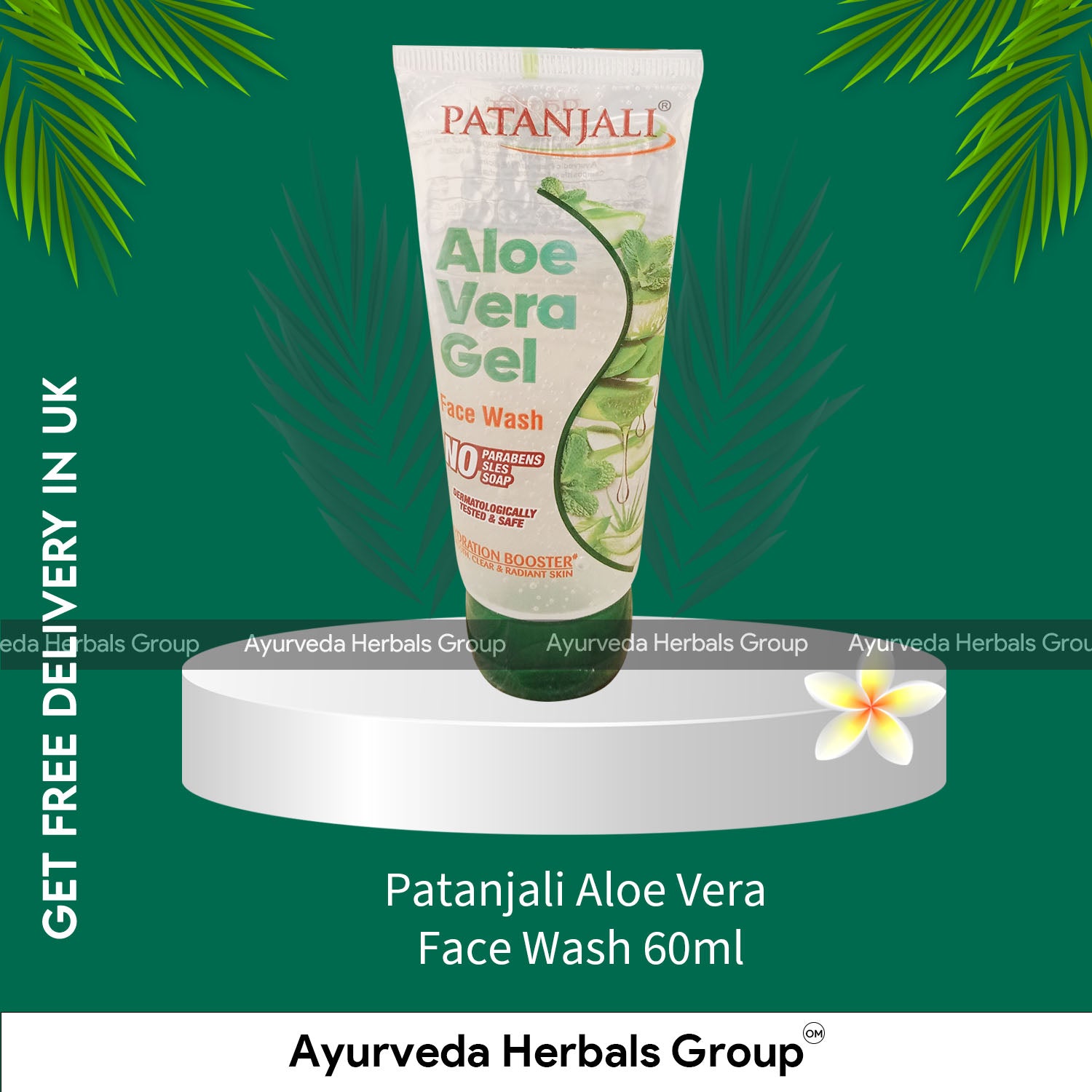 Patanjali Aloe Vera Face Wash 60ml