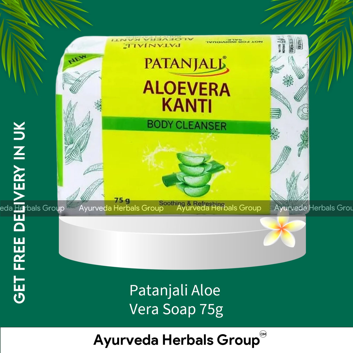 Patanjali Aloe Vera Soap 75g