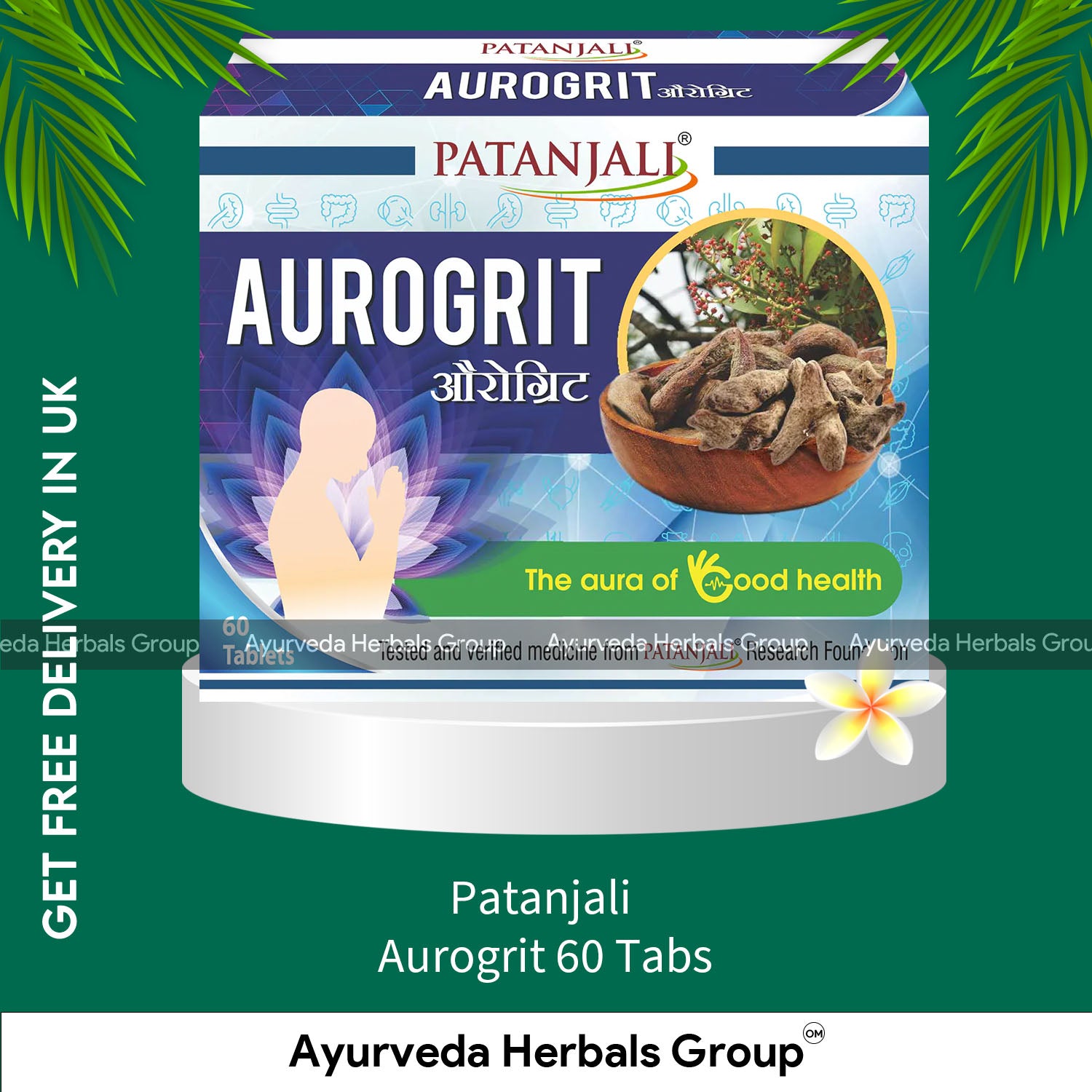 Patanjali Aurogrit 60Tabs