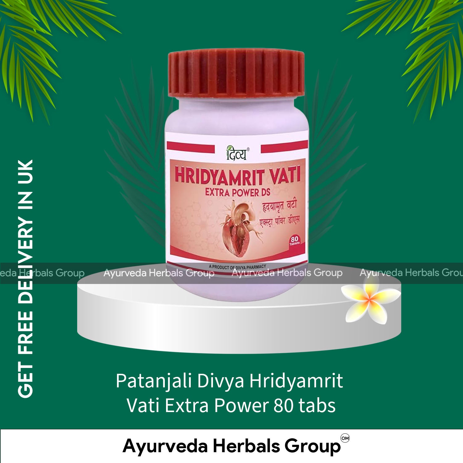 Patanjali Divya Hridyamrit Vati Extra Power 80 tabs
