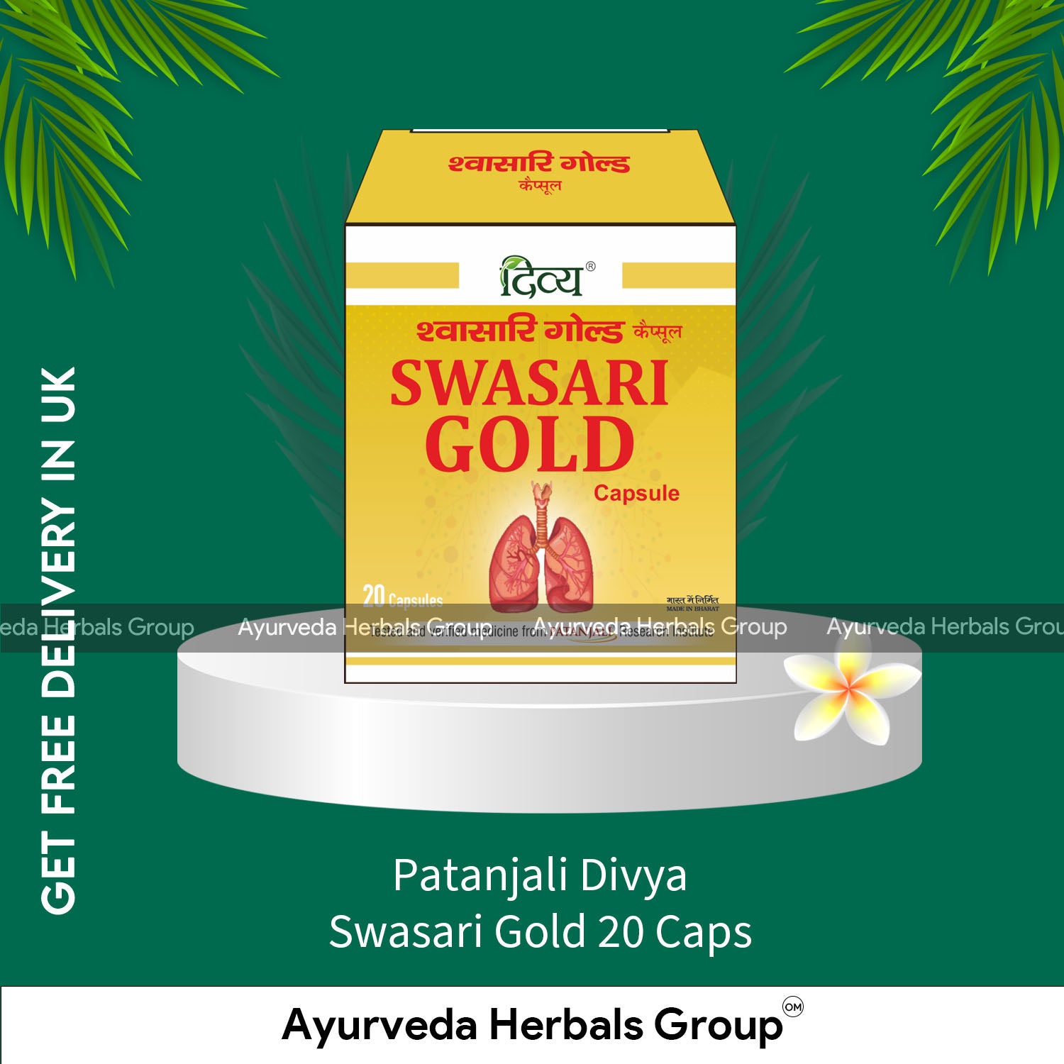 Patanjali Divya Swasari Gold 20 Caps
