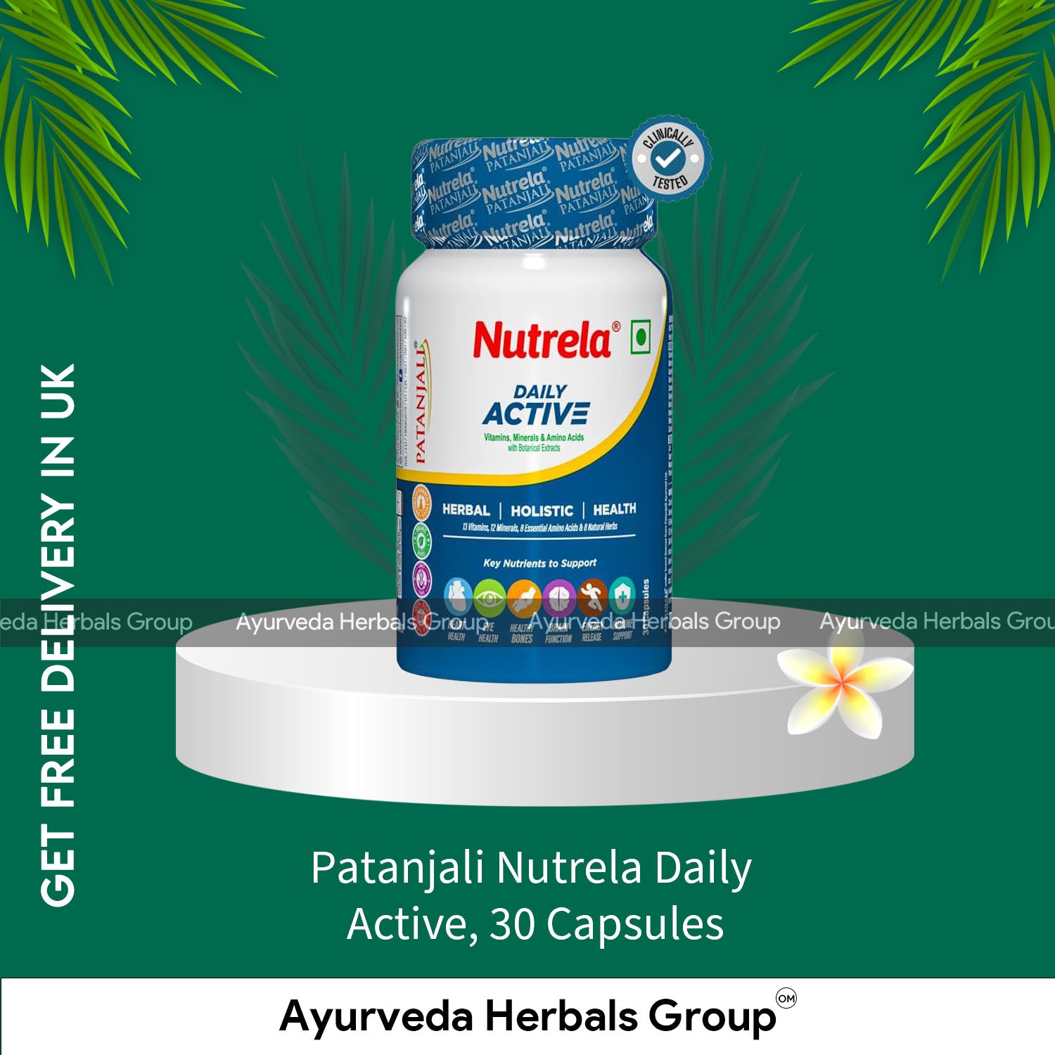 Patanjali Nutrela Daily Active, 30 Capsules