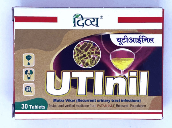 Patanjali Divya UTInil Tablets – 30Tabs Urinary Tract Infections