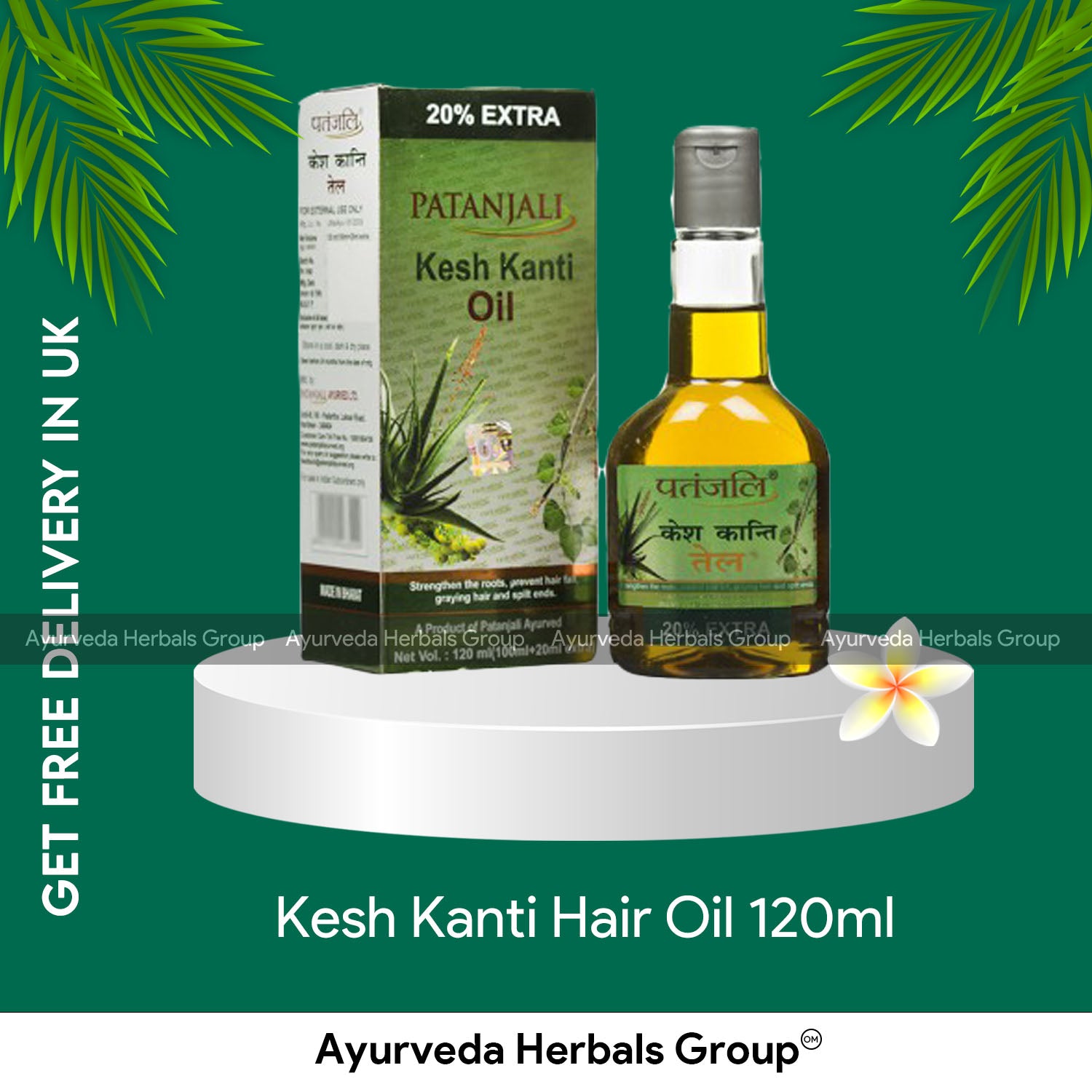 Patanjali Kesh Kanti Hair Oil 120ml