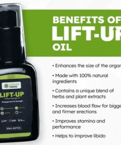 Lift-Up Massage Oil 50ml For Male Natural Ingredients 50ml
